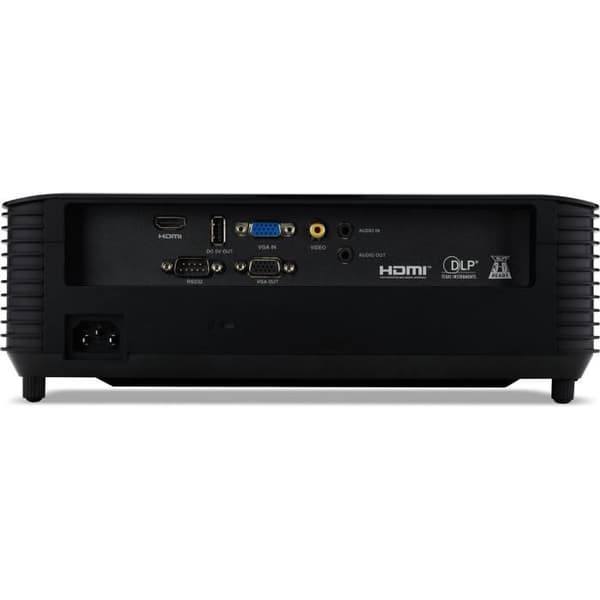 ACER X1328 Videoprojektor - DLP - WXGA (1280 x 800) - 5000 ANSI Lumen - HDMI x2 - 3W högtalare - Svart