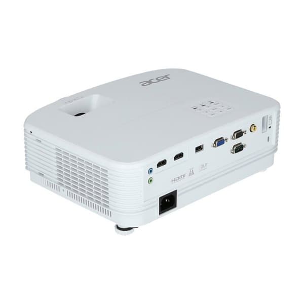 Acer P1257i - DLP-projektor - bärbar - 3D - 4500 lumen - XGA (1024 x 768) - 4:3 - Wi-Fi / MiracastAcer P1257i. Ljusstyrka av