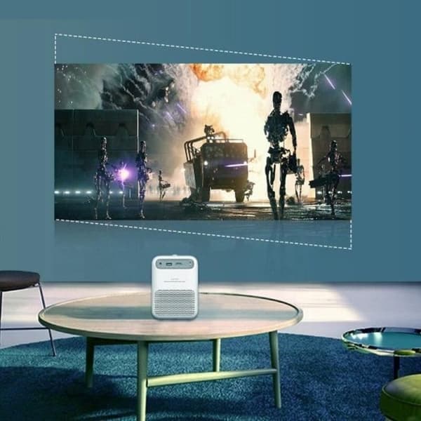 LCD-projektor - WANBO - T2 GRATIS - 1080p - 150 lumen - 40 till 120 tum