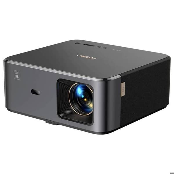 Intelligent WiFi Bluetooth-videoprojektor-YABER FHD 1080p-projektor-Dolby Audio - Ljud av JBL-800 ANSI lumens-NFC-Autofokus-4K