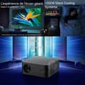 Miniatyrbild 3 av 4: INN Autofokus videoprojektor 4K 1080P HD 300ANSI hemmabio Android WiFi bluetooth automatisk keystone-korrigering