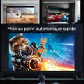 Miniatyrbild 4 av 4: INN Autofokus videoprojektor 4K 1080P HD 300ANSI hemmabio Android WiFi bluetooth automatisk keystone-korrigering