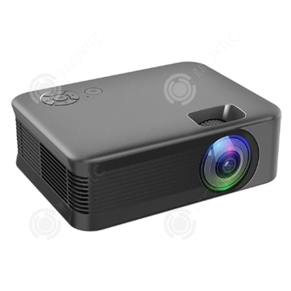 INN Videoprojektor 480P 16cmx12cmx5.5cm dimensioner maskinprojektion portabilitet WiFi bluetooth stöd elektrisk fokus TV