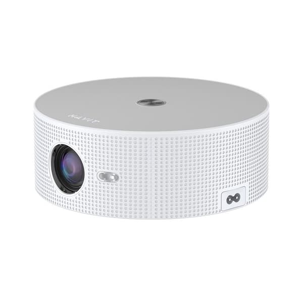 Trådlös projektor, LCD, 1080P, HDMI, USB, 3,5 mm ljudjack, 70 W - Havit (PJ217-EU) - Vit