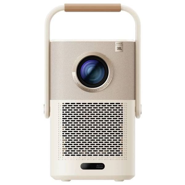 Yaber T2Plus LED-projektor 450 Lumen ANSI 1920 x 1080 Full HD batteridrift, 4K-kompatibel, JBL i högtalare