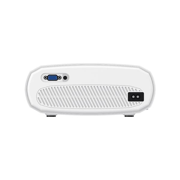 Trådlös projektor, LCD, 4K, 2x HDMI, USB, AV, VGA, SD, 3,5 mm-anslutning - Havit (PJ202 PRO-EU) - Vit