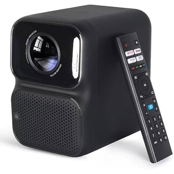 Bärbar projektor - WANBO - TT - Native 1080P - 650 ANSI - 5G WiFi och Bluetooth