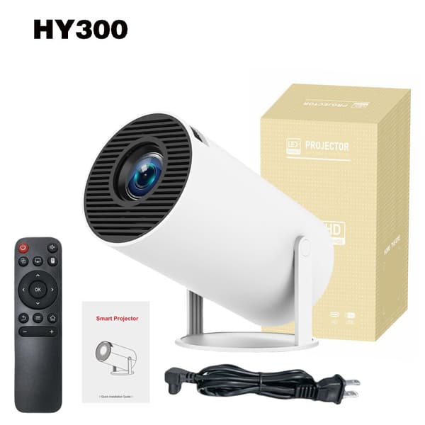 1080P Kannettava LED-projektori - Android 11, 5G Wi-Fi, Bluetooth kotiteatteriin ja toimistoon