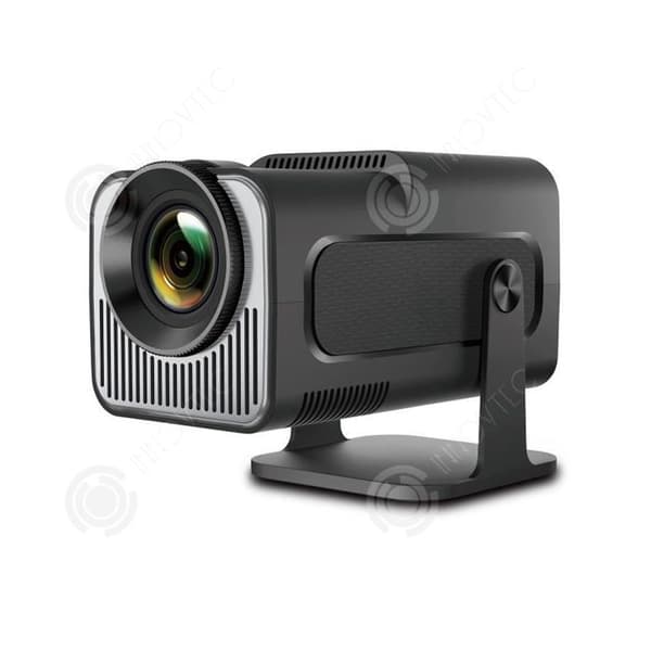 INN Bärbar projektor för hemmet 4K 720P 180 grader Wifi6 Bluetooth 5,0 projektor för camping och utomhusspel