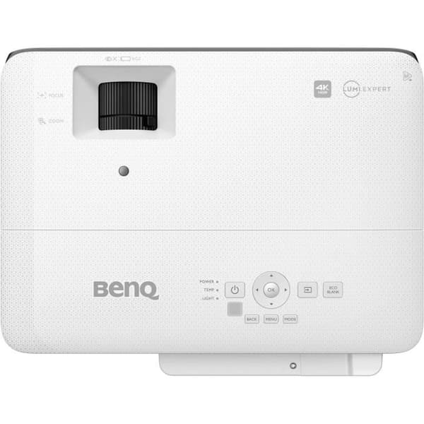 BENQ TK700sTi - DLP 4K UHD (3840x2160) videoprojektor - 3000 ANSI lumen - HDMI, USB - Android TV - 5W högtalare - Svart och