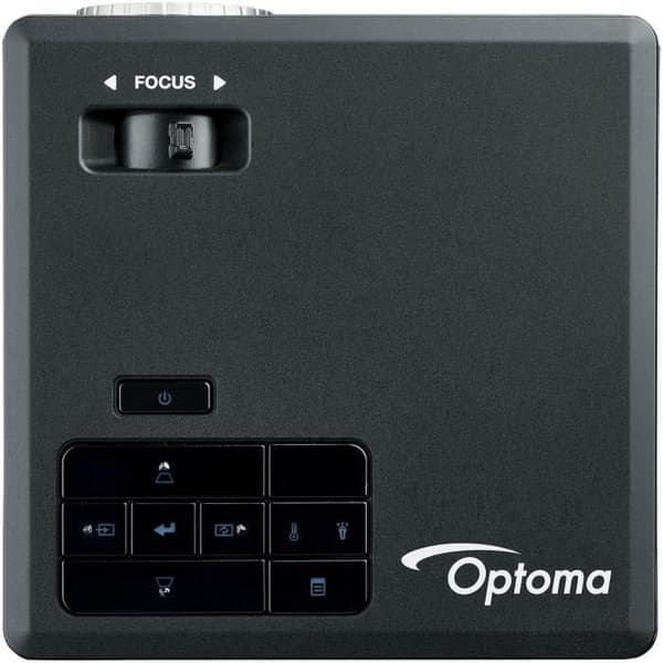 Optoma ML750e - WXGA (1280x800) LED-videoprojektor - Ultraportabel - 700 LED-ljusstyrka - HDMI - 1W inbyggd högtalare - Svart