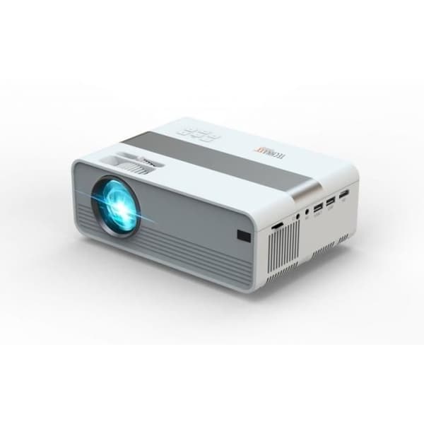 HD videoprojektor - TECHNAXX - TX-127 - Mini-LED Silver, Vit