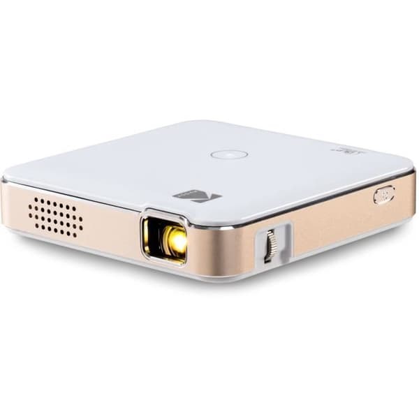 KODAK Luma 150 bärbar trådlös projektor - 4K video &amp; ljud - 150 lumen - 380 cm skärm - HDMI/USB/Micro SD