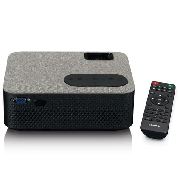 LCD-projektor - Lenco - LPJ-700BKGY - Bluetooth - Svart-Antracit - Inbyggd Stereo