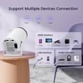Miniatyrbild 3 av 8: OBOSOE 4K Projektor - Android 12, Wi-Fi 6, Bluetooth