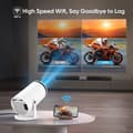 Miniatyrbild 6 av 8: OBOSOE 4K Projektor - Android 12, Wi-Fi 6, Bluetooth