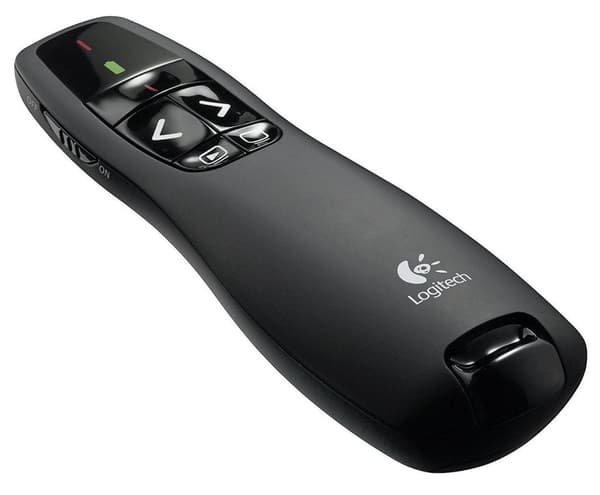 Logitech R400 trådlös presentatör RF, 910-001354