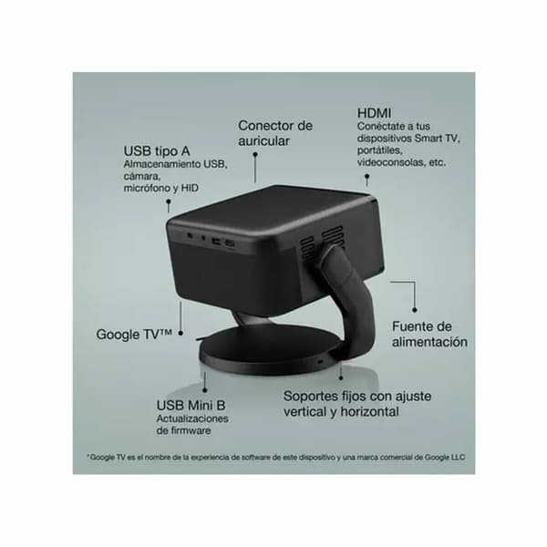 Projektor Epson V11HB38140 Svart