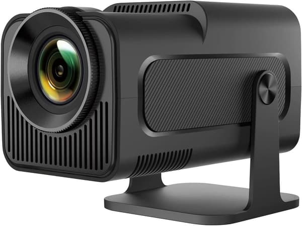 OBOSOE Mini 4K Understøttelse, Full HD 1080P Hjemmebiograf Beamer med Android 11.0 OS, Projektor LED Video WiFi6, Bluetooth