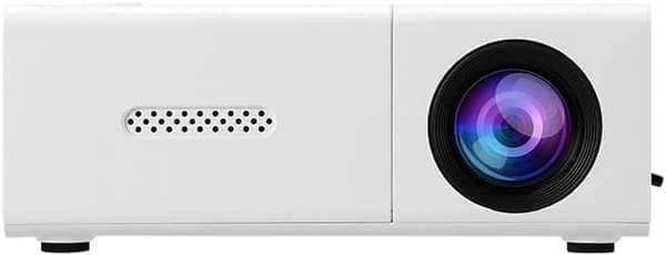 Lollanda Mini Projektor, Bærbar Hjemmebiograf med 1080p og Stereo Lyd