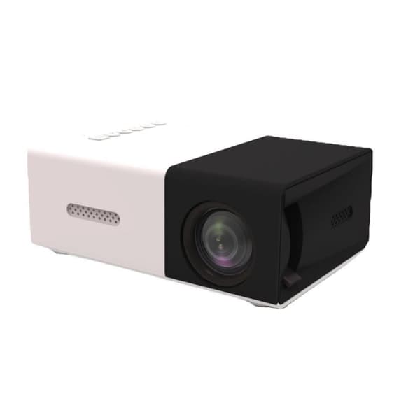 Lollanda Full HD Mini Projektor – 1080p, kompakt og bærbar med 60" skærm