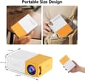 Miniatyrbillede 5 af 6: Lollanda Full HD Mini Projektor – 1080p, kompakt og bærbar med 60" skærm