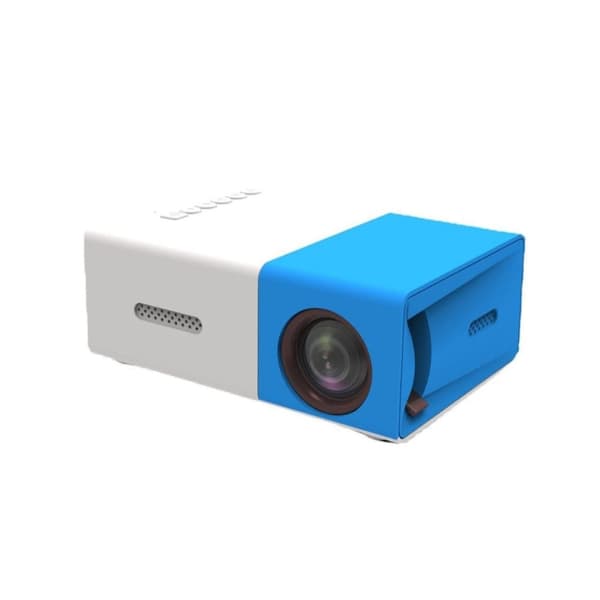 Lollanda Full HD Mini Projektor – 1080p, kompakt og bærbar med 60" skærm