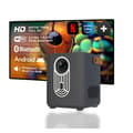 Miniatyrbild 3 av 3: Full HD 1080P projektor Cannes Android Wifi Bluetooth HDMI 10W Grå