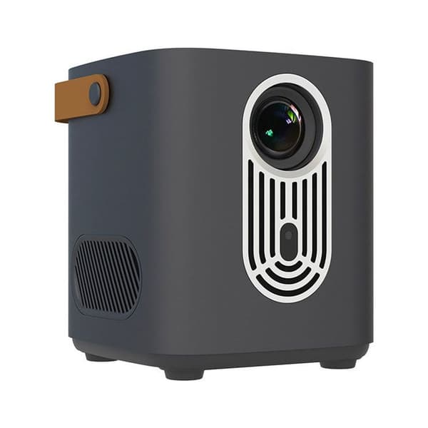 Full HD 1080P projektor Cannes Android Wifi Bluetooth HDMI 10W Grå