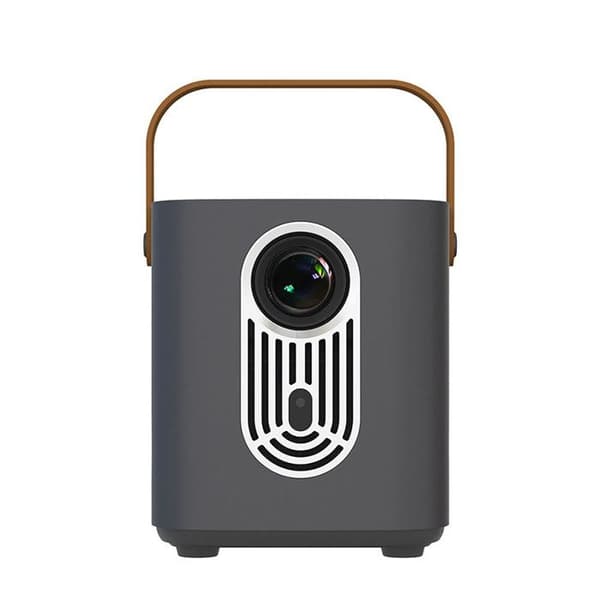 Full HD 1080P projektor Cannes Android Wifi Bluetooth HDMI 10W Grå