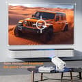Miniatyrbild 6 av 9: HY300 Pro 4K Smart Mini Projektor – Android 11, WiFi 5G & Bluetooth 5.2, 160ANSI, 180° Roterbar, Auto Keystone