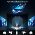 Miniatyrbild 7 av 9: HY300 Pro 4K Smart Mini Projektor – Android 11, WiFi 5G & Bluetooth 5.2, 160ANSI, 180° Roterbar, Auto Keystone