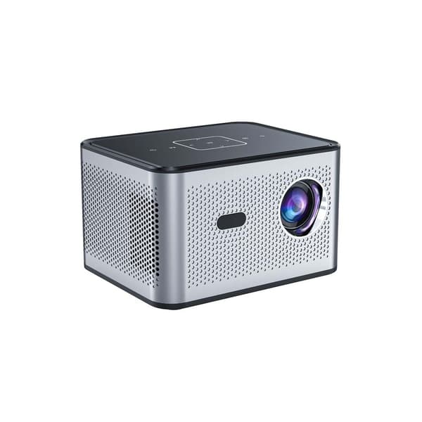 INF Elektrisk fokus 4K projektor: Bärbar hemmabio med 200 ANSI lumen, 720P upplösning och DVB-T2 stöd