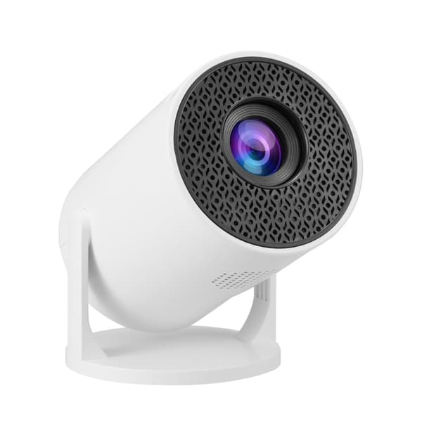 INF Bærbar Mini HD Hjemmeprojektor med HDMI og USB-tilkobling Hvit
