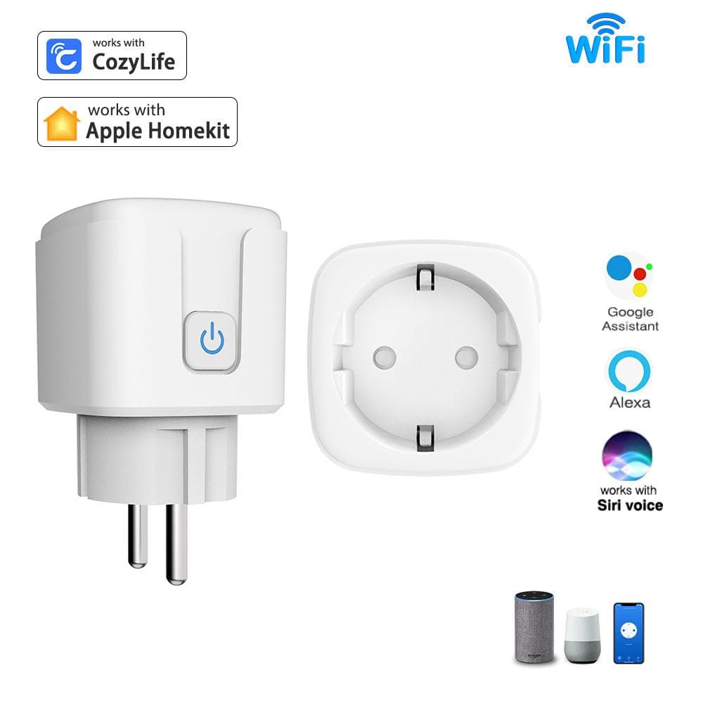 Wifi smart plug fjärrströmbrytare med energimätare