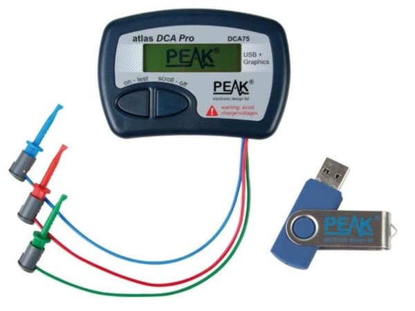 HALVLEDARKOMPONENTANALYSER