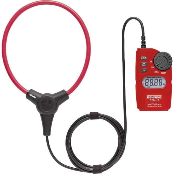Benning CFlex 2 CAT IV digital klämmätare 600 V Display (antal punkter): 3000