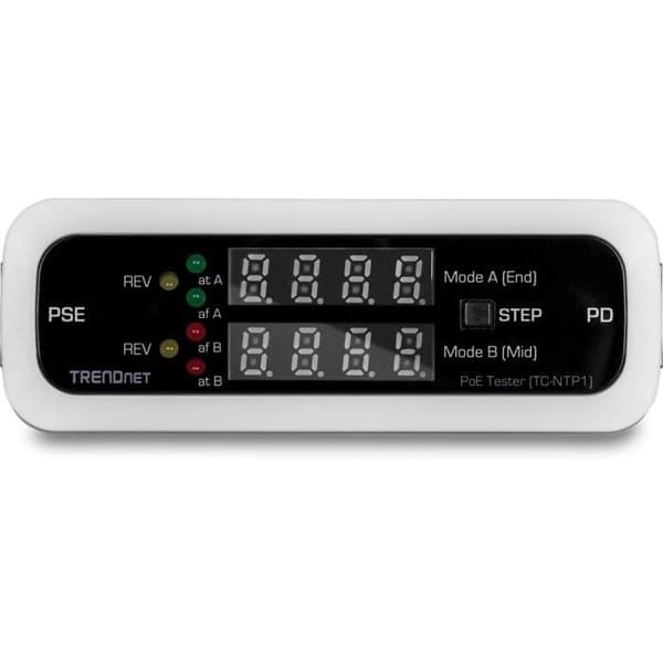 Online POE-testare - TRENDNET TC-NTP1 - Svart - Kabelansluten - Digital