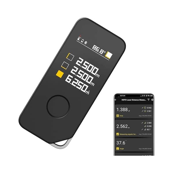 Hoto Smart Pro -etäisyysmittari, jossa on korkea tarkkuus ja Bluetooth-tuki