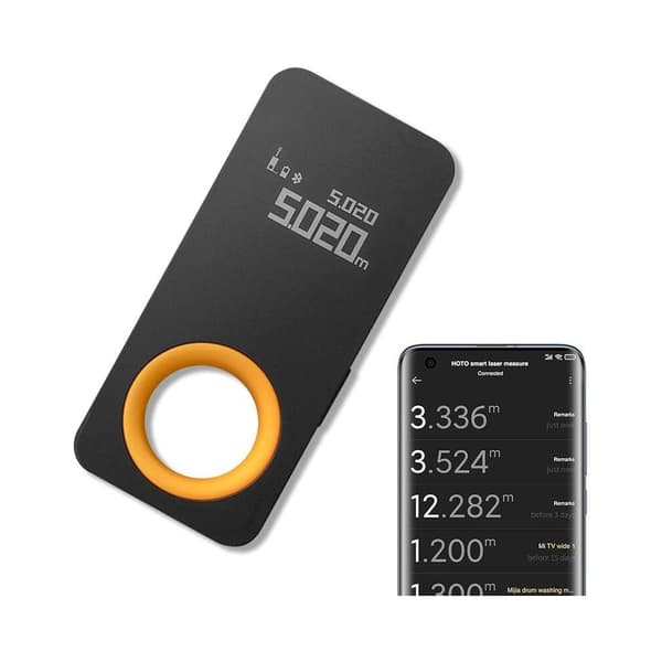 Smart afstandsmåler med OLED-display og Bluetooth