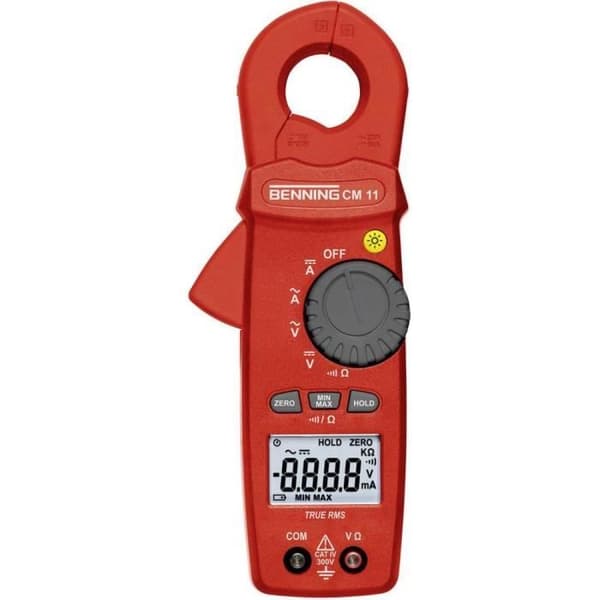 Strömtång, Benning CM 11 CAT IV digital multimeter 300 V - Ström 20 A - Display 5000