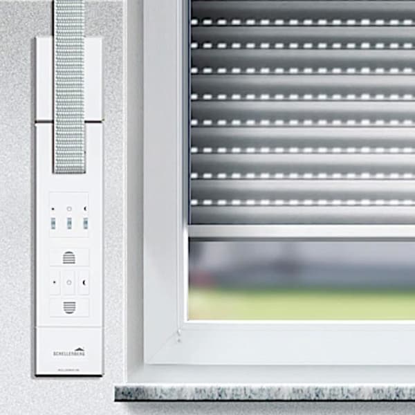 Schellenberg Standard Rollodrive 105 Elektrisk persiennrulle Vit - 22710