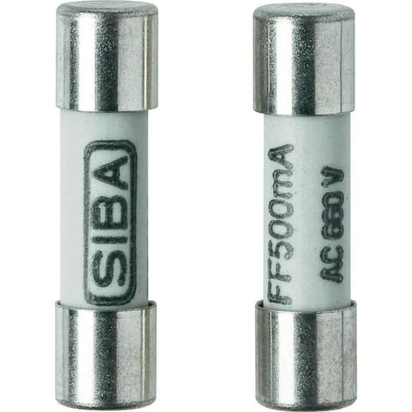 Säkring - VOLTCRAFT - DMM MT-52 - 5 x 20 mm - 500 mA - 660 V
