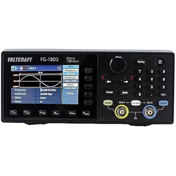 Funktionsgenerator - VOLTCRAFT - FG-1302 - 1 µHz - 30 MHz - 2 kanaler