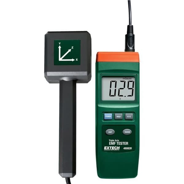 Extech 480826 Elektromagnetisk fältavkännare med tre axlar