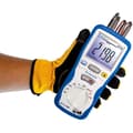 Miniatyrbild 2 av 4: PeakTech 2705 - Digital Milliohmmeter med 4-stifts Kelvin-testledningar, avståndsmätning, TÜV/GS,