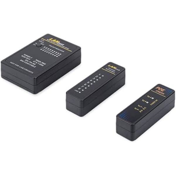 Kabeltestare - EQUIP - 129968 - RJ45 BNC PoE - Fjärrtest - LED-indikatorer - Digital