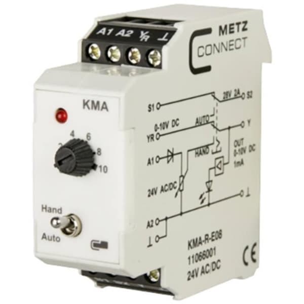 Analog värdesändare - METZ CONNECT - 11066001 - Vit - Trådbunden - Nej - Analog - 8 W