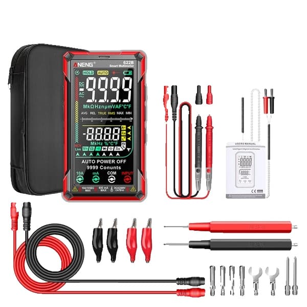 Digital Smart Multimeter, Automatisk Rækkevidde, Sand RMS, Pro Vision
