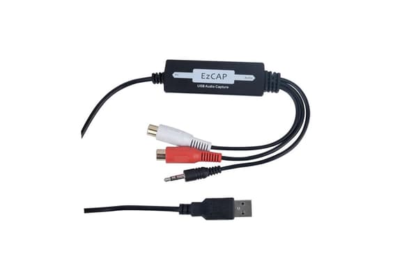 EZCAP216 USB-lydopptak analog til digital lydkonverter